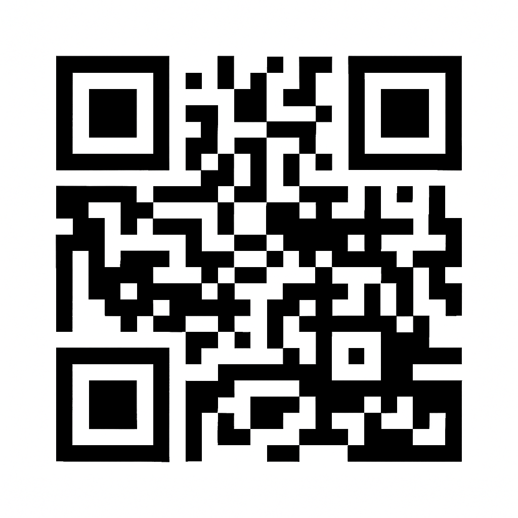 QR kód pro stažení aplikace Goora