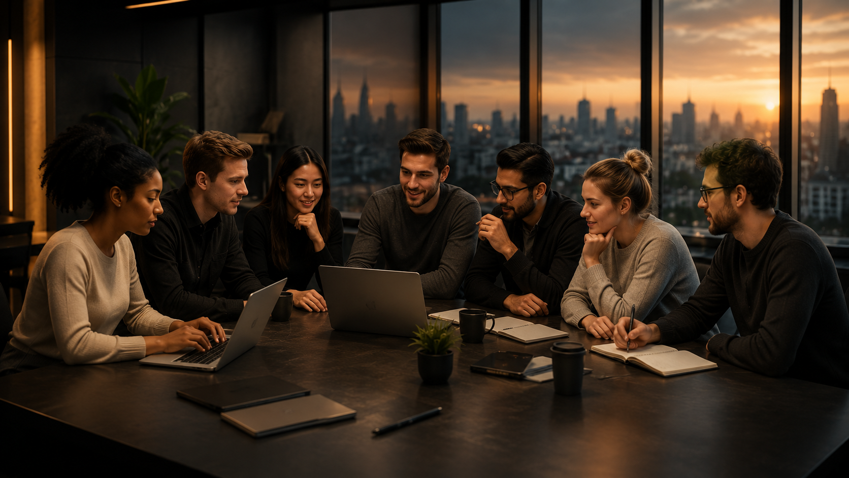 Goora team in the Prague office